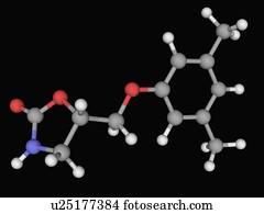 Metaxalone, droga, molécula