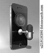 recognition voz, software, artwork