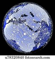 comunicações globais, artwork