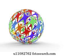 Connecting people, artwork