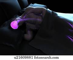 Sleeping man, artwork Sleeping man, artwork