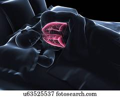 Sleeping man, artwork Sleeping man, artwork