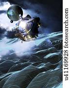 Space exploration, artwork