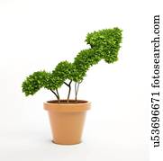 verde, economia, conceitual, artwork