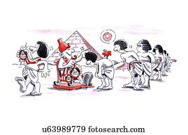 Customer satisfaction, conceptual artwork