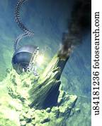 fundo mar, mineração, artwork