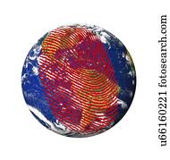 human, impacto, ligado, a, meio ambiente, artwork