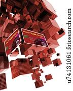 Identity theft, conceptual artwork