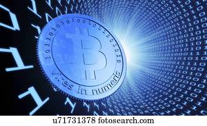 Bitcoin, conceptual artwork