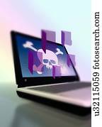 dados, cortar, artwork