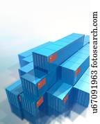 Exportation, conceito, artwork