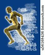 Identity theft conceptual artwork