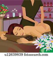 Woman having massage Woman having massage