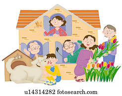 Family Image, Illustration
