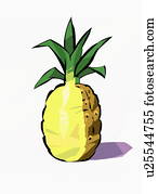 A whole pineapple A whole pineapple
