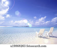 vista, de, cadeiras, ligado, praia vista, de, cadeiras, ligado, praia