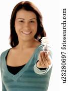 Young girl w/Light bulb, Regina, Saskatchewan