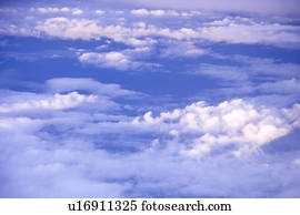 Clouds in the clear sky