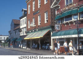 Newport Rhode Island Shops And Stock Photography  U28924845 