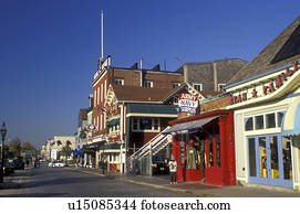 Newport Rhode Island Ri Shops Along Picture  U15085344 