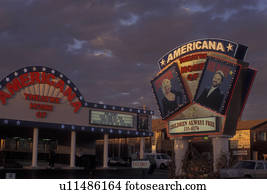 neon lights, Branson, MO, Missouri, Branson USA store is illuminated at