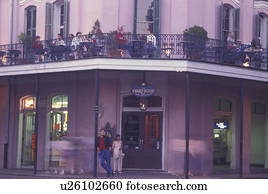Aufwendig, schmiedeeisen, balkon- geländer, von, dass, königlich