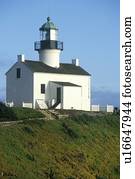 Lighthouse at Cabrillo National Monument in Point Loma