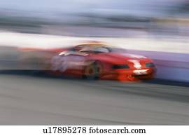 carro vermelho raça