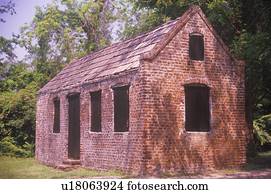Slave quarters in the South