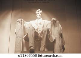 Lincoln Monument at Night