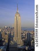 Empire State Building at sunrise