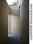 Arched Exterior Stucco Doorway