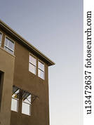 Exterior Shot of Contemporary Condominiums/Homes