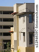 Exterior shot of Contemporary Condominiums/Homes