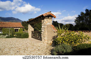 Spanish Style Front Gate