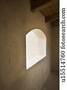 Detail of arched window