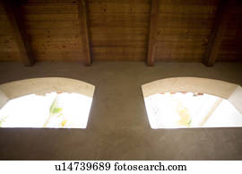 Abovedado, techos, con, madera, vigas Colección de foto | u19525889