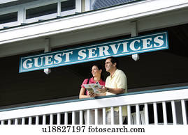 par, olhar, em, convidado, serviços