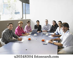 Businesspeople in a meeting Businesspeople in a meeting