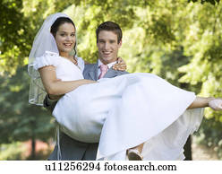 un, novio, proceso de llevar, el suyo, novia