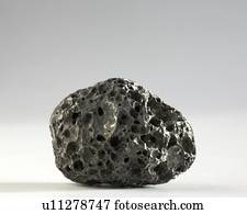 Basalt lava rock