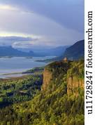 Crown Point view, Columbia River Gorge