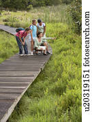 Children on Nature Field Trip