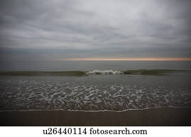 UK Norfolk Horizon over sea