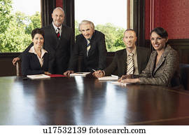 Lawyers in Conference Room