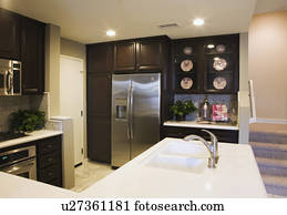 contemporâneo, cozinha