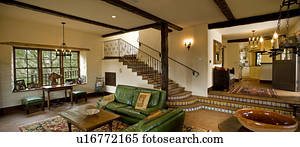 Spanish Style Living Room