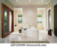 contemporâneo, mestre, banheiro