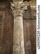 Column in Rome, Italy