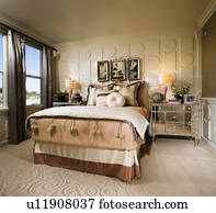 Feminine Pink Bedroom